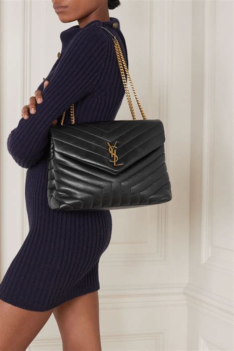 ysl bag gold hardware|YSL over the shoulder bag.